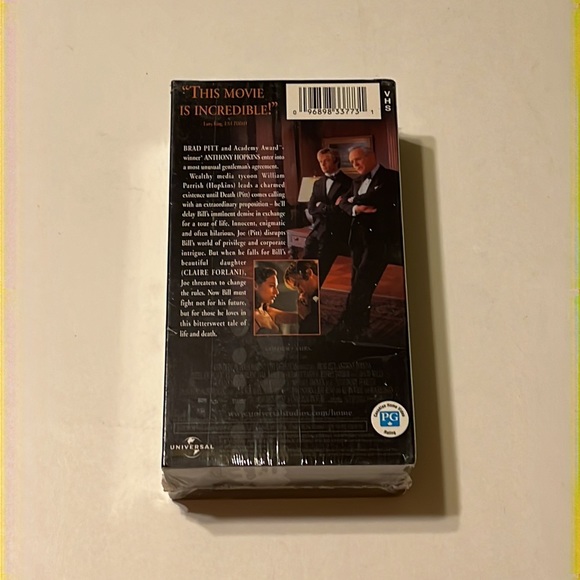 Meet Joe Black VHS / New / Brad Pitt - Anthony Hopkins - Picture 5 of 7